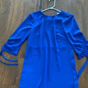 Royal Blue Shift Dress